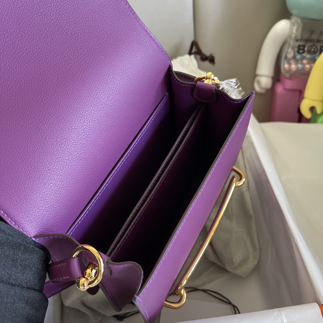 에르메스 룰리스18 아네몬느 금장 에버컬러